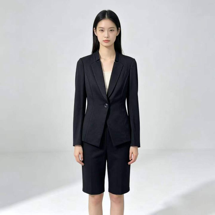 黑色小西装外套女 春