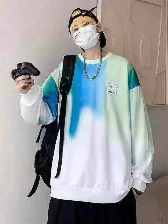 时尚潮流休闲渐变色小