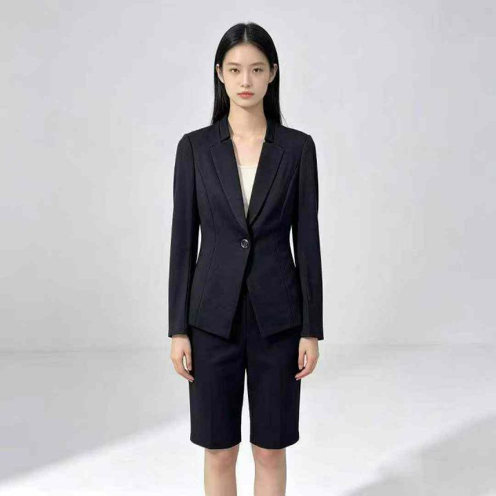 黑色小西装外套女 春
