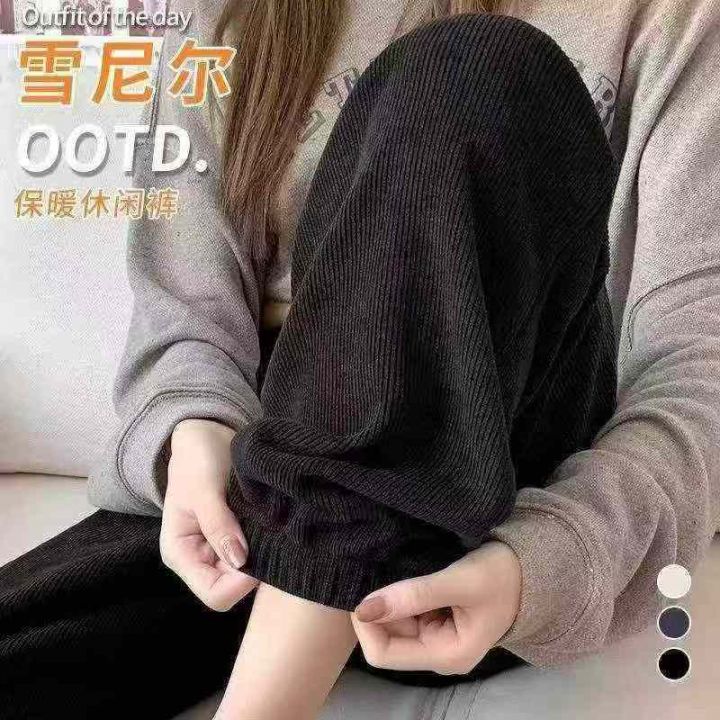 3️⃣新款灯芯绒女裤