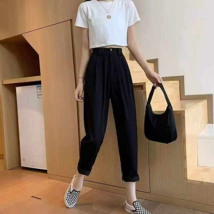 3️⃣女夏季高腰九分
