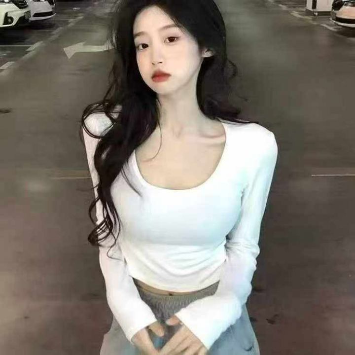 靓妹女装长袖T恤 独