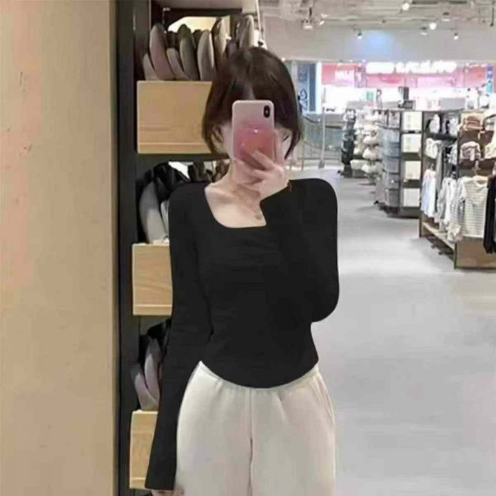 靓妹女装长袖T恤 独