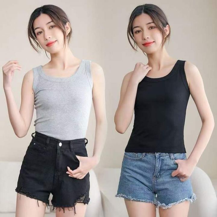 背心女防走光遮副乳春