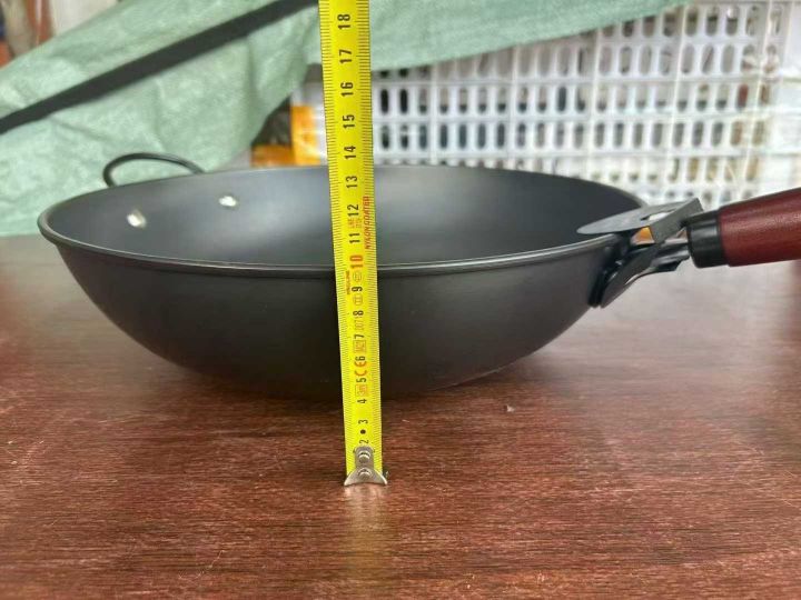 34规格铁锅处理，一