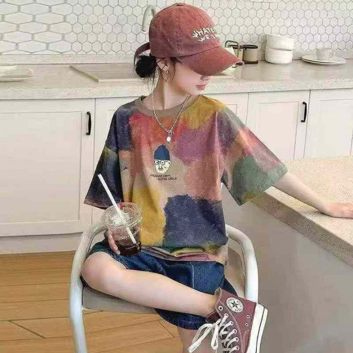 [發]童装冰丝短袖1