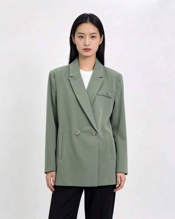 高品质女士长袖西装外