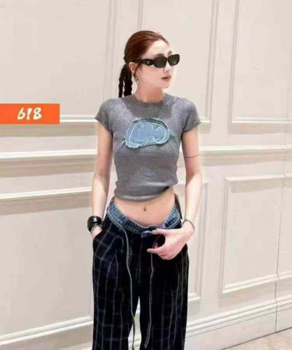 夏季新款美式辣妹牛仔