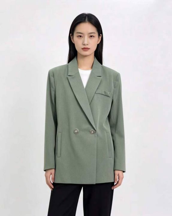高品质女士长袖西装外