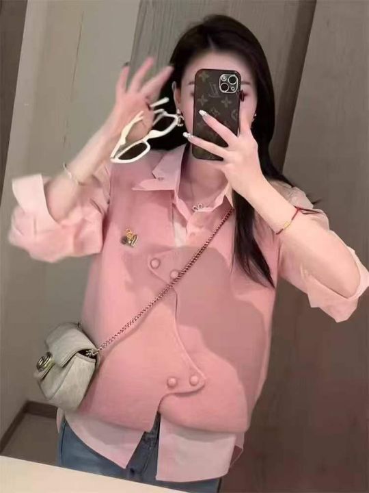 春秋新款网红复古小香
