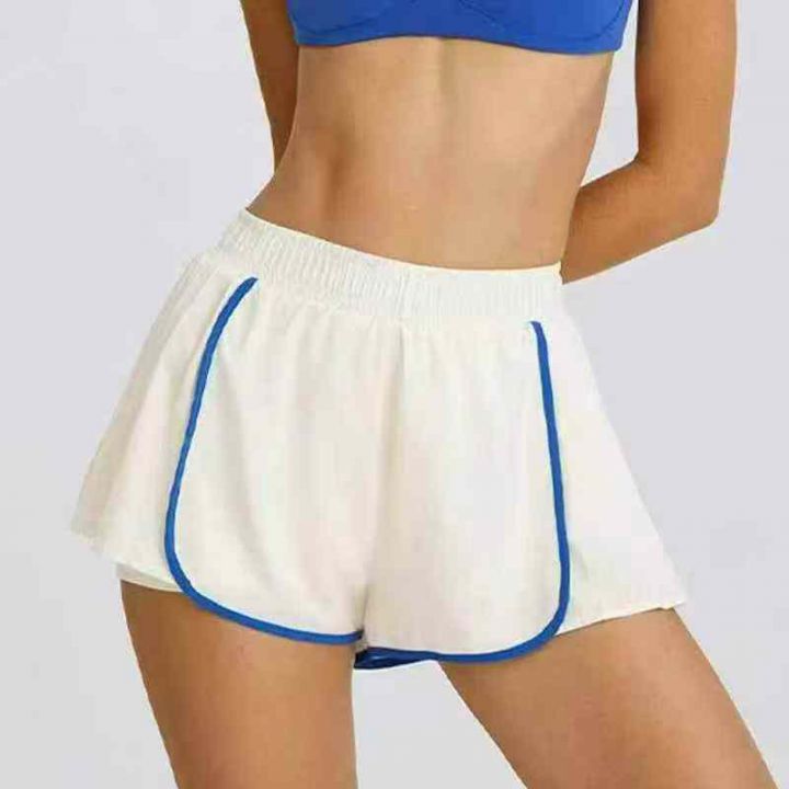 ❄️褶皱瑜伽短裤女内