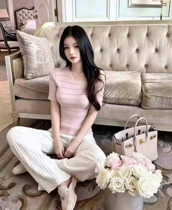 夏季新款韩系辣妹弹力