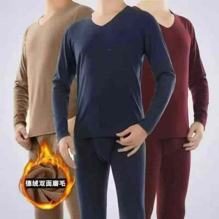 秋冬套装️男装德绒V