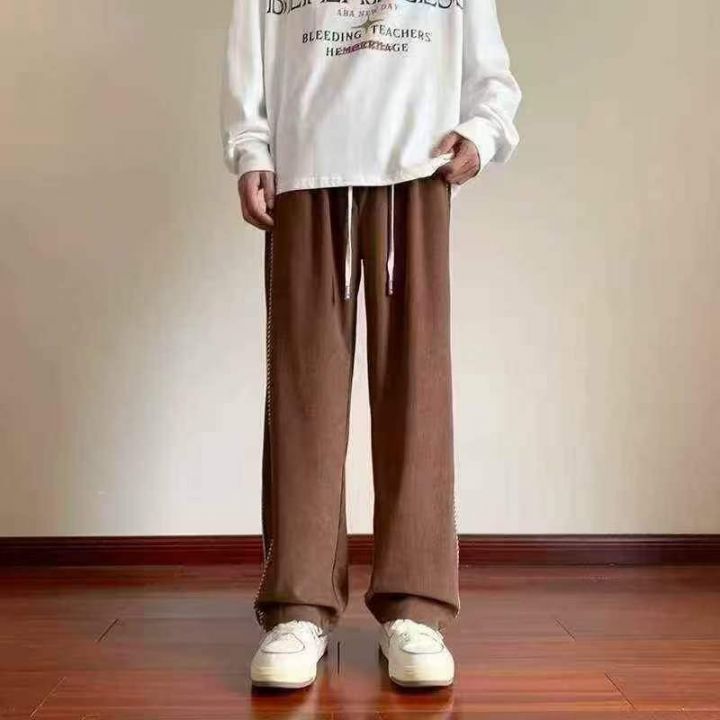 国潮男生宽松阔腿vi