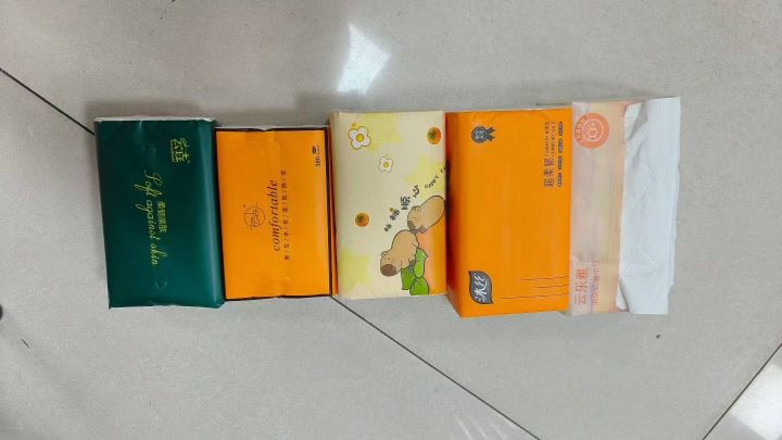 抽取式面巾纸，原生木