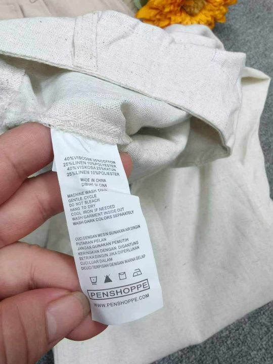 实体店品质女士棉麻工