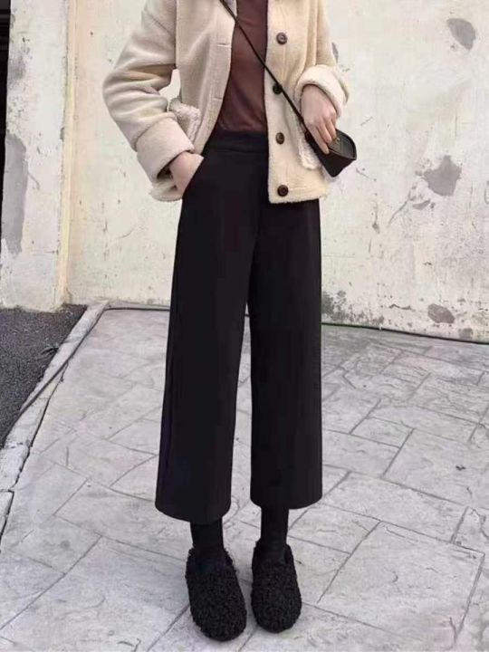 新到店女装毛呢长裤5