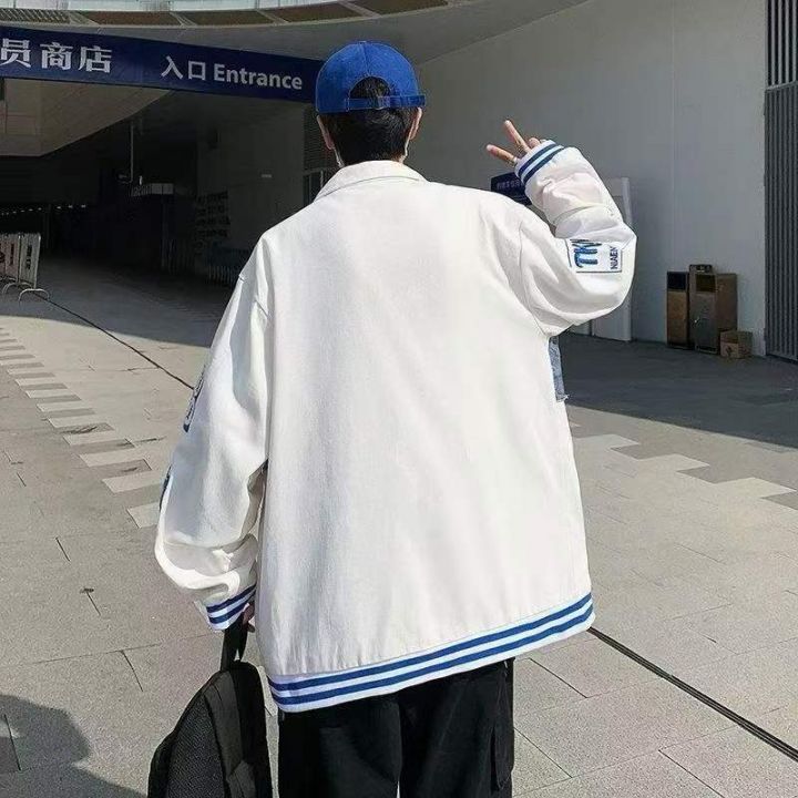 新款潮流拼接刺绣印花
