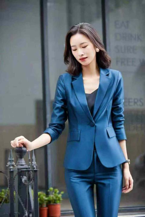 高品质女士醋酸套装（