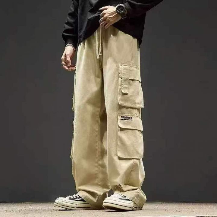 春秋款痞帅运动裤子男