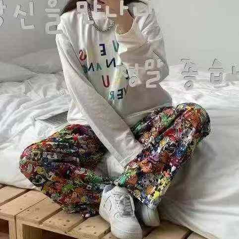 杭州潮牌货，女装卡通