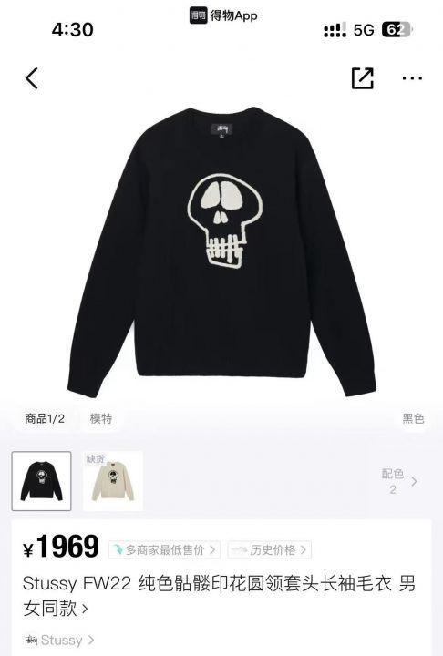 500多件斯图西针织