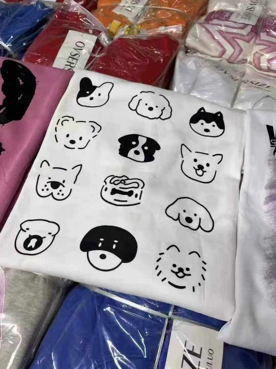水墨画圆领卫衣秋款上