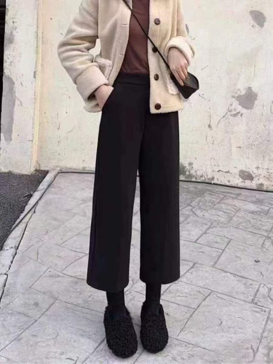 新到店女装毛呢长裤5