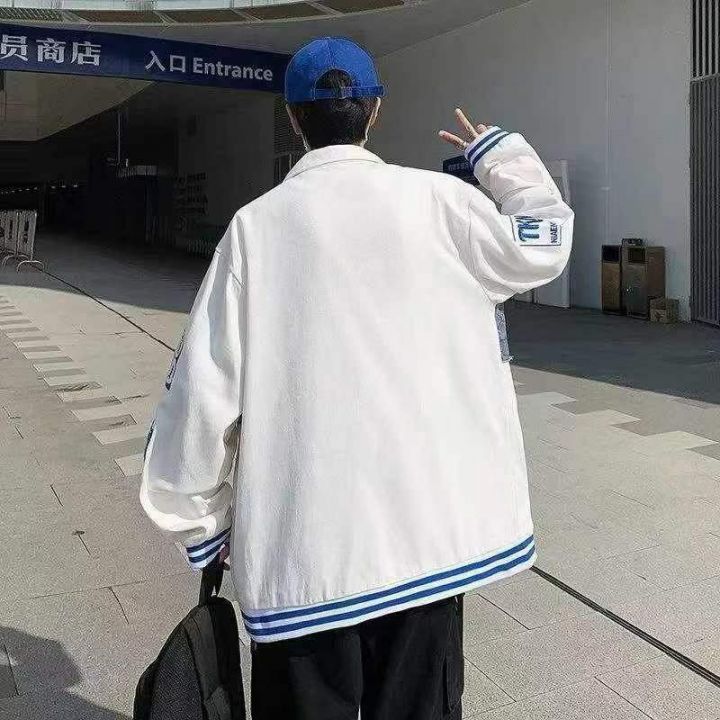 新款潮流拼接刺绣印花