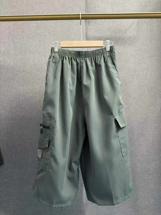 工装休闲裤裤夏季纯棉