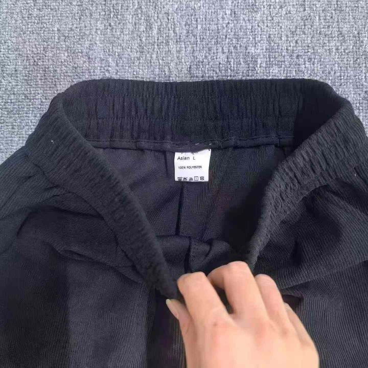 春秋季高腰直筒阔腿裤