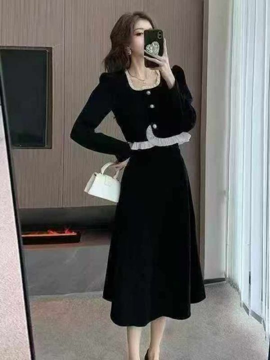 小香风连衣裙套装小礼