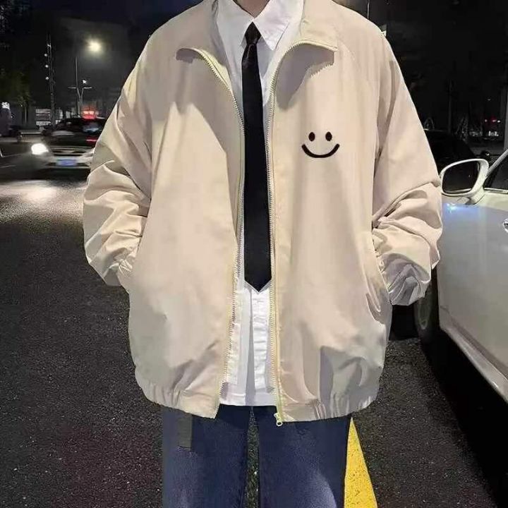 系列款宽松休闲拉链外