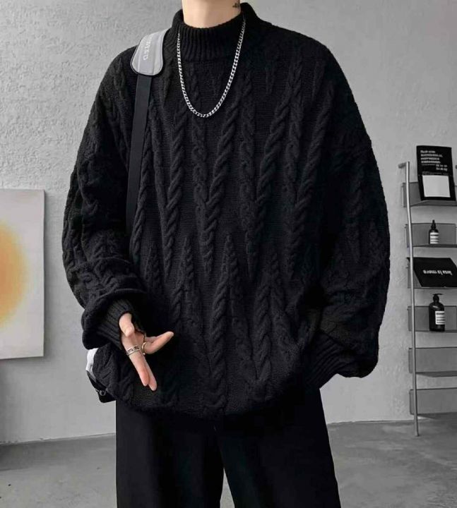 秋冬新款设计款麻花男