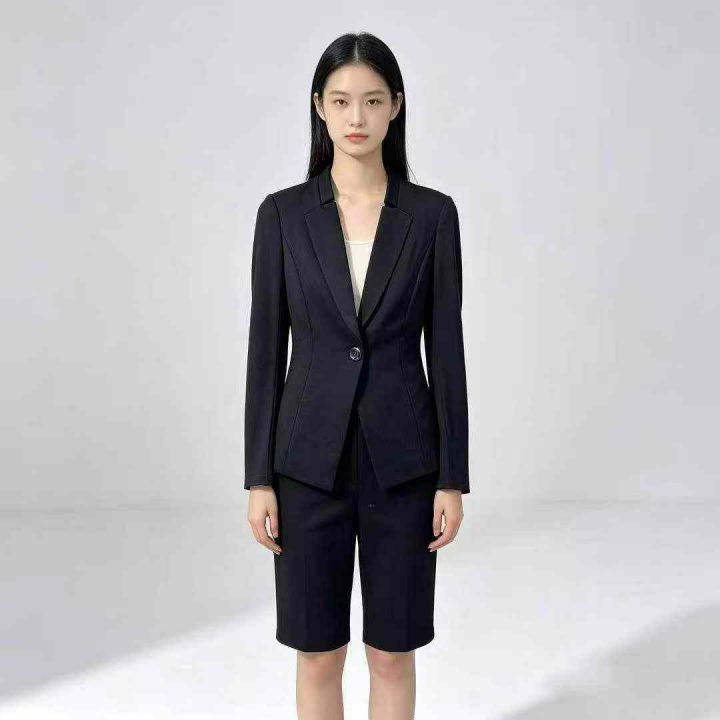 黑色小西装外套女 春