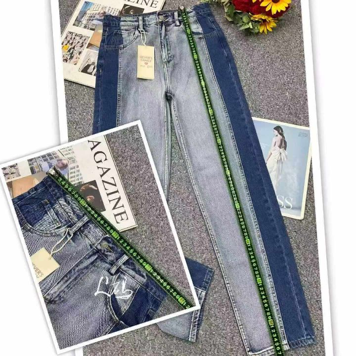 春秋新款网红复古洗水