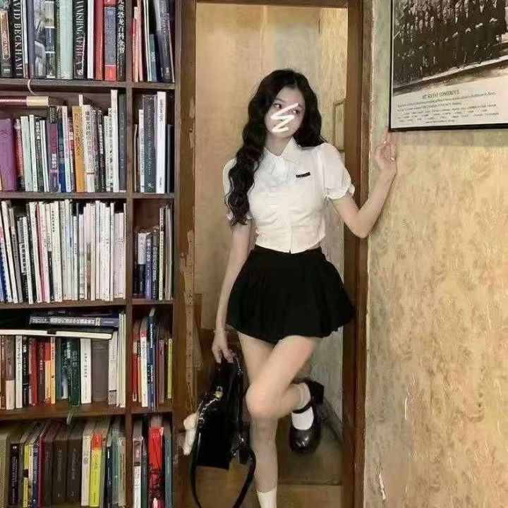 纯欲辣妹美式学院风J