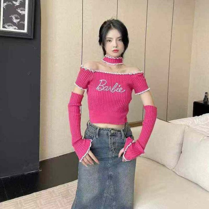 多巴胺夏季新款辣妹T