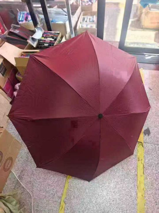 碰击黑胶晴雨伞400