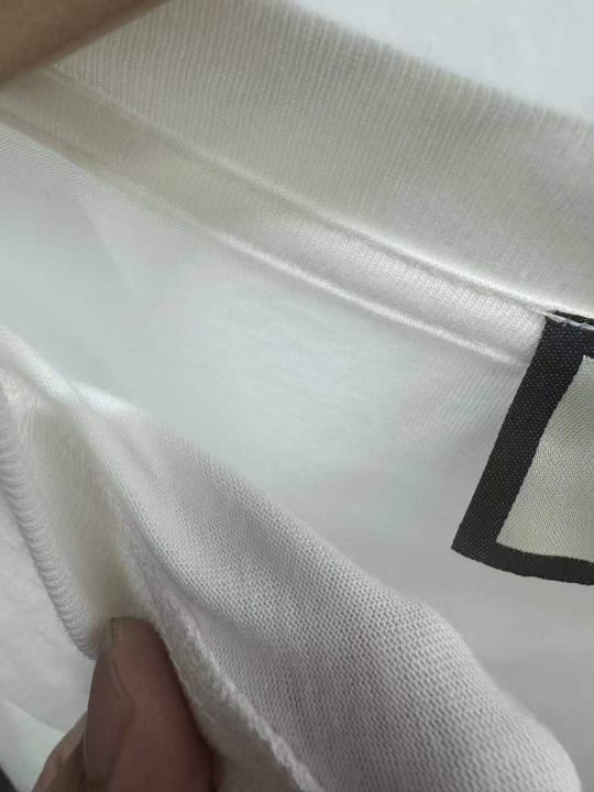 高克重纯棉男女同款白