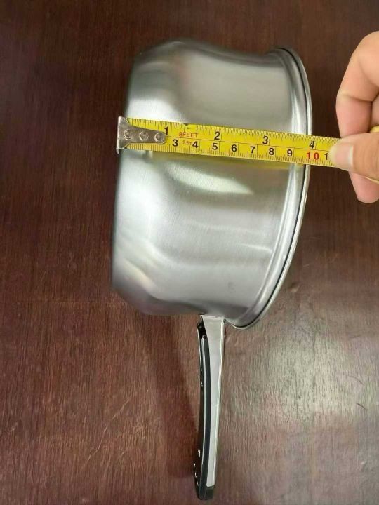 22公分无磁奶锅处理