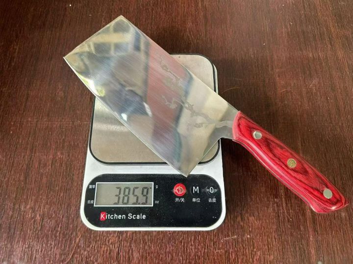 九枝梅彩木手柄斩切刀