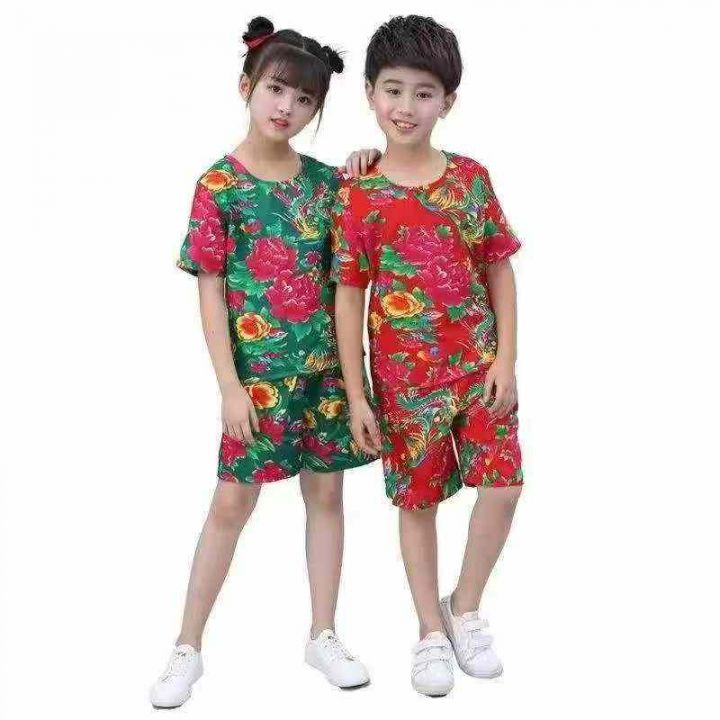 童装花套装两件套，数