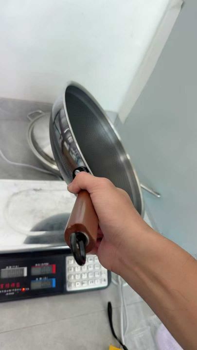 34公分三层钢蜂窝炒