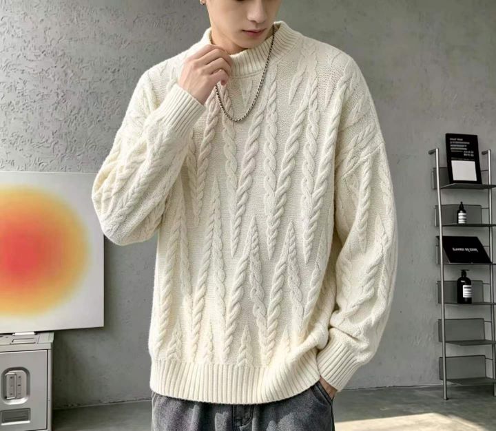 秋冬新款设计款麻花男