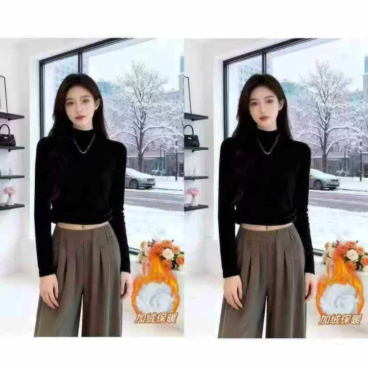 550件条纹加绒打底