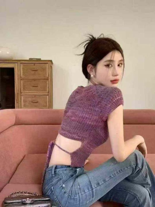 夏季新款纯欲辣妹装，
