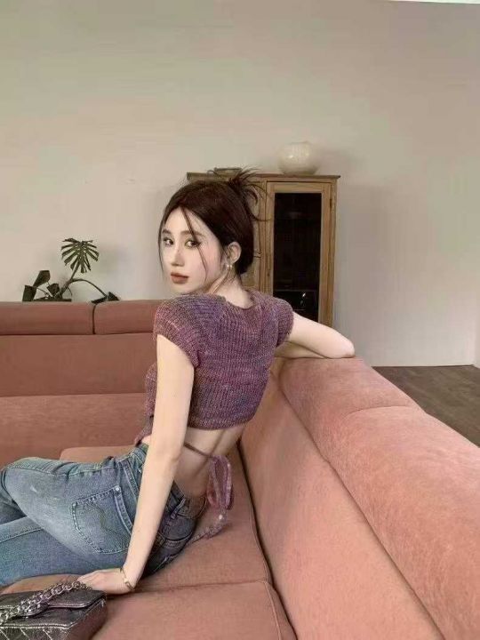 夏季新款纯欲辣妹装，