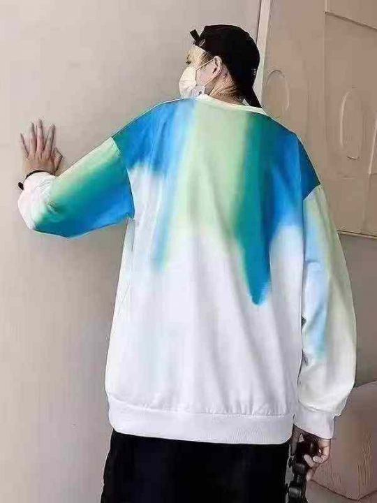 时尚潮流休闲渐变色小