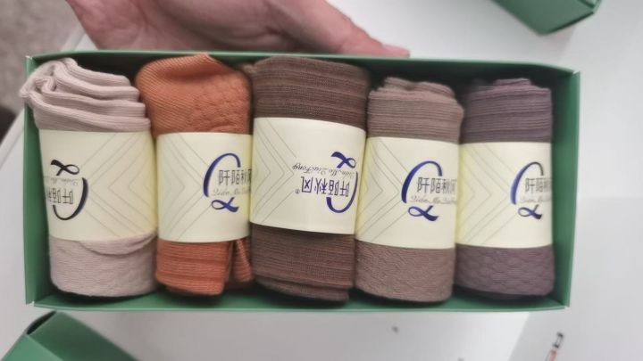 福利款棉袜，一盒5双
